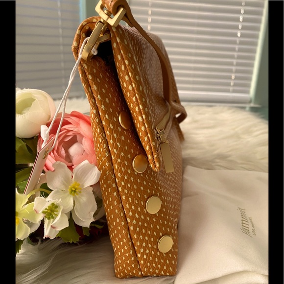 - NWT Hammitt VIP | Apricot Tan Snake/Brushed Gold | Med - Picture 8 of 12